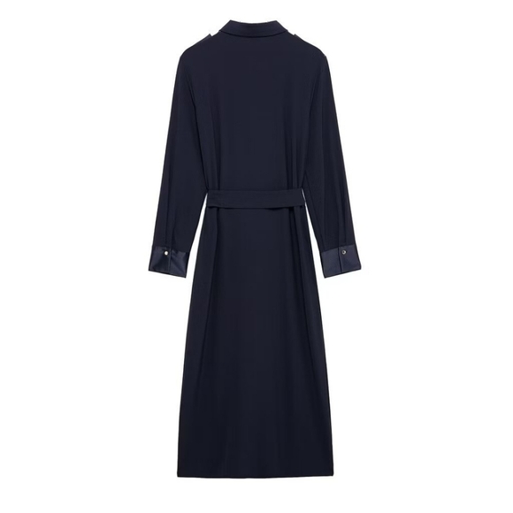 ZARA MIDI SHIRT DRESS SIZE XS - Picture 7 of 10